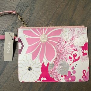 Chico’s Floral Wristlet